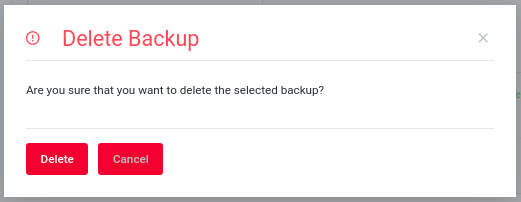 CinderCloud.com delete unnecessary backup